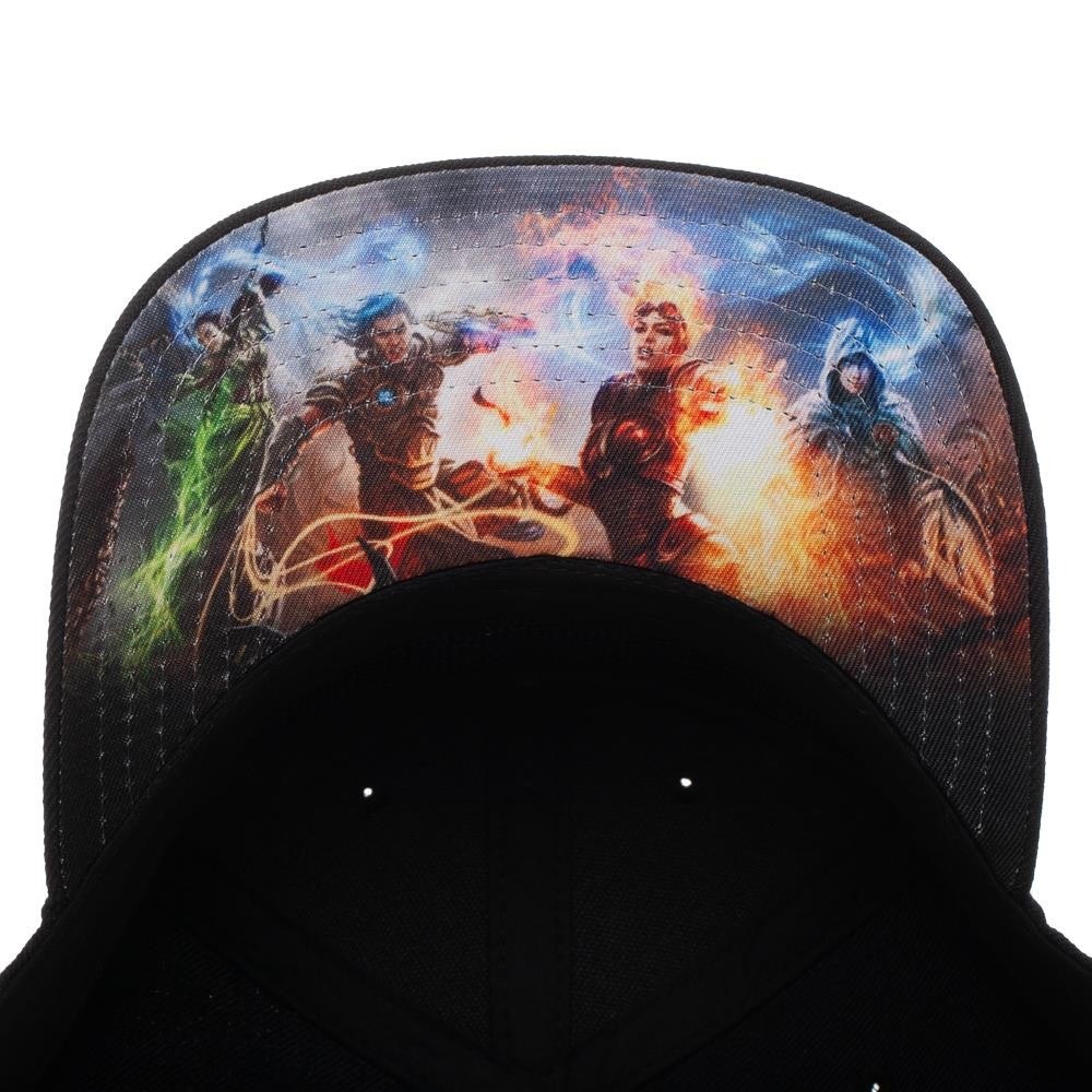 Planeswalker Pre-Curved Bill Snapback Hat NEW